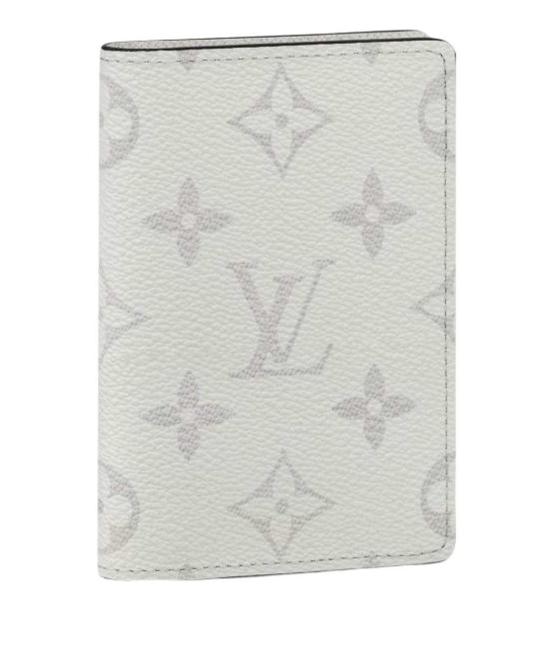 LOUIS VUITTON Белый кожаный кошелек, фото 1