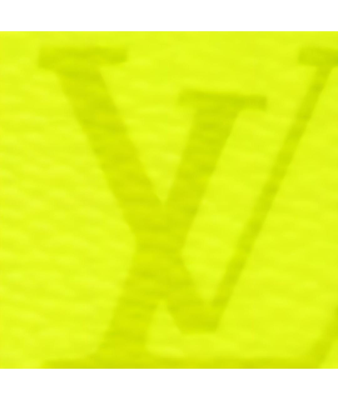 LOUIS VUITTON Желтый кожаный кардхолдер, фото 5