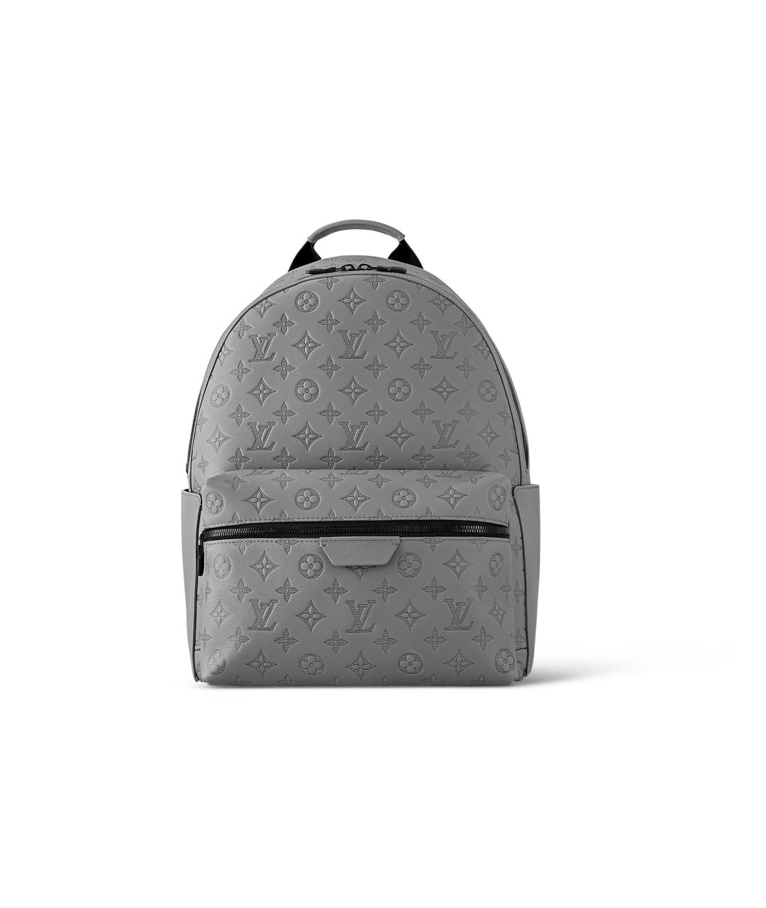 LOUIS VUITTON Серый кожаный рюкзак, фото 1