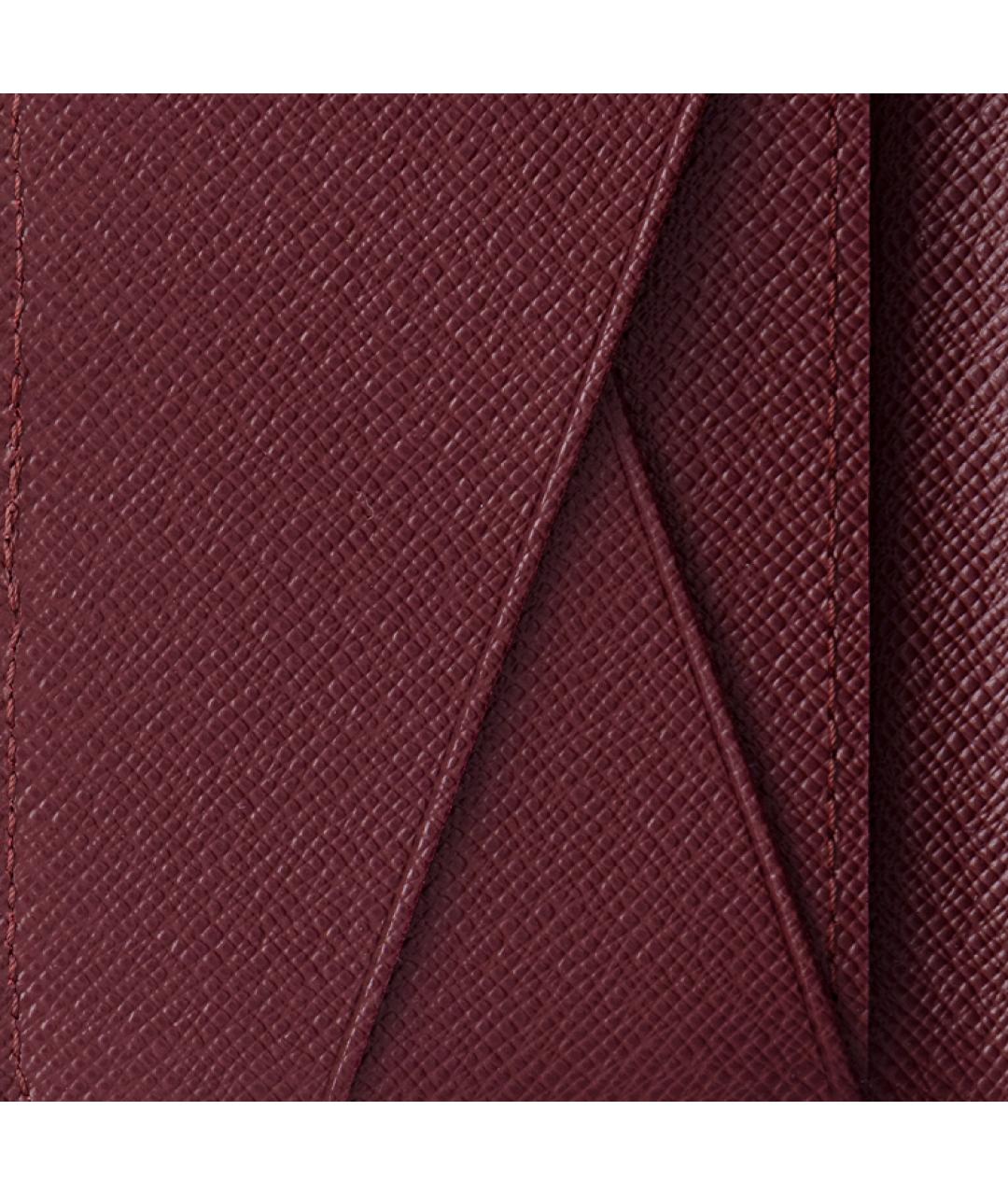 LOUIS VUITTON Темно-синий кожаный кошелек, фото 5