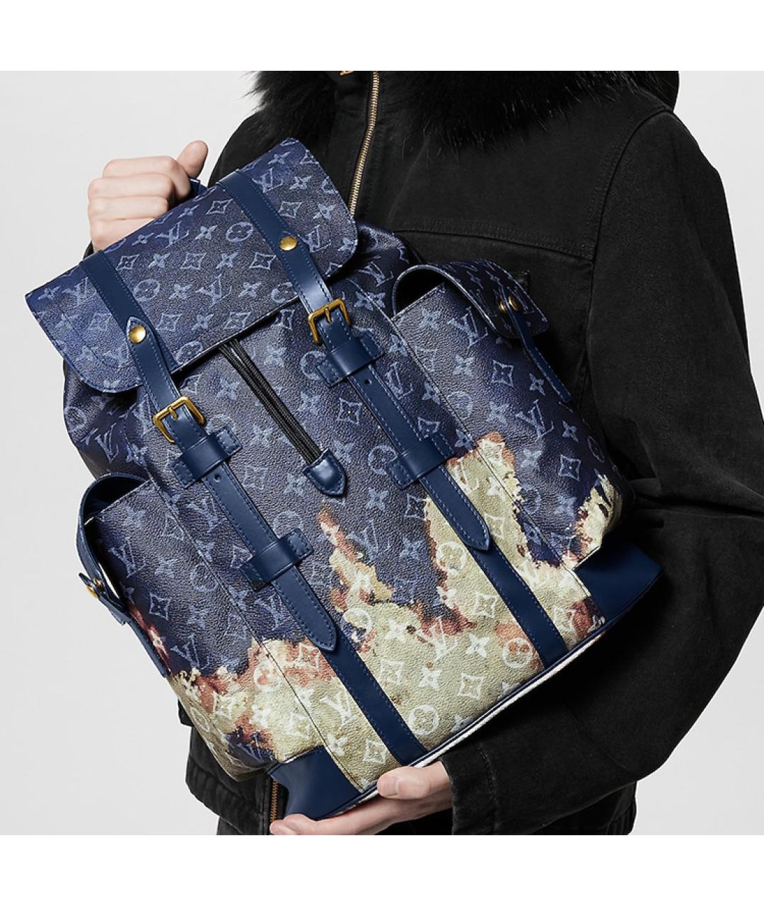 LOUIS VUITTON Кожаный рюкзак, фото 8