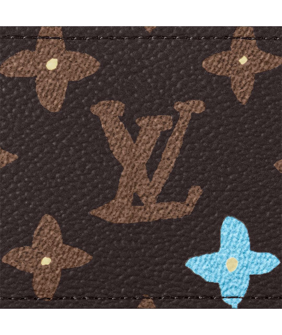 LOUIS VUITTON Коричневый кардхолдер, фото 6