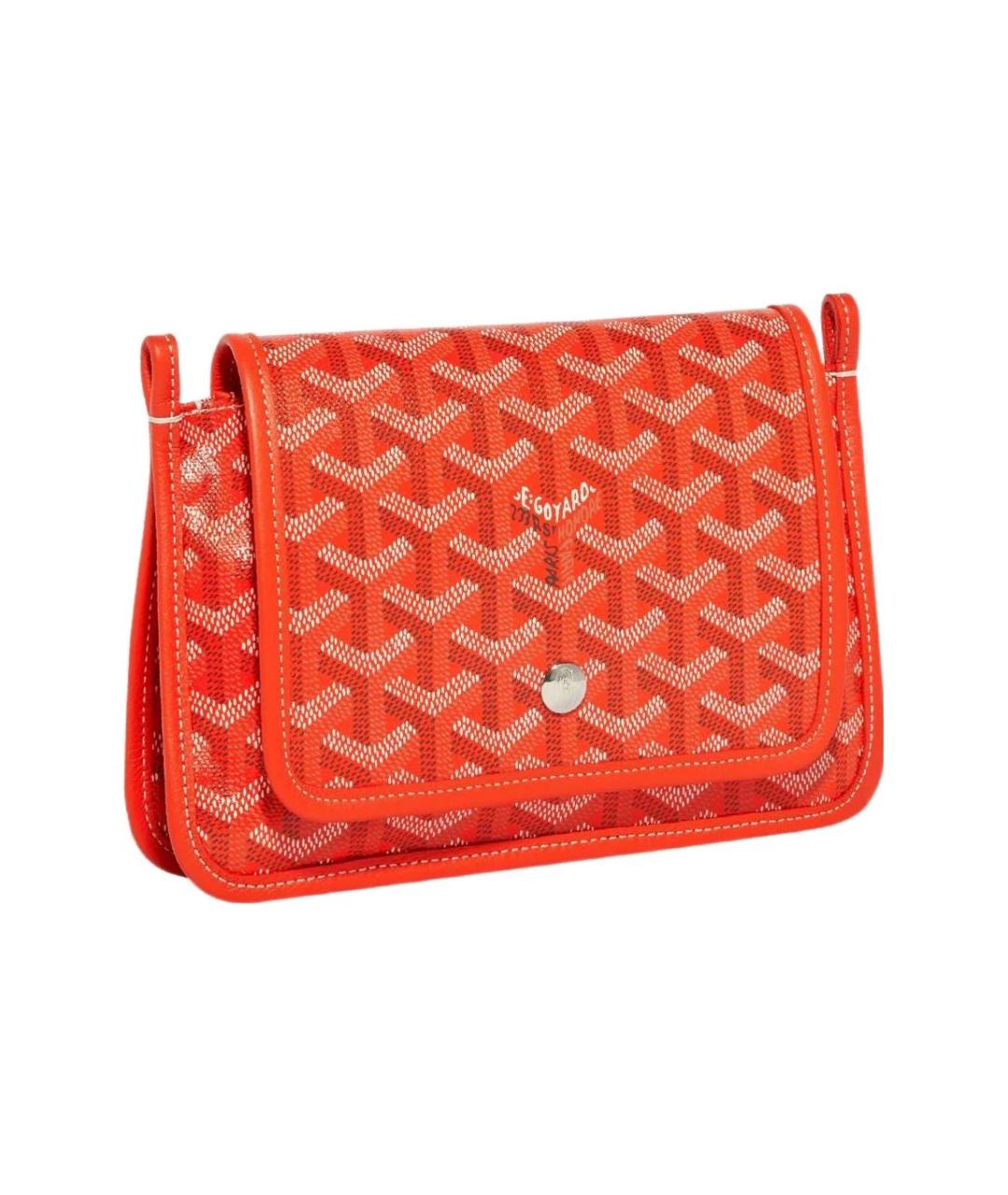 GOYARD Оранжевая кожаная сумка через плечо, фото 2