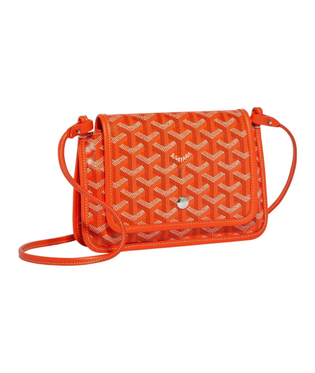 GOYARD Оранжевая кожаная сумка через плечо, фото 1
