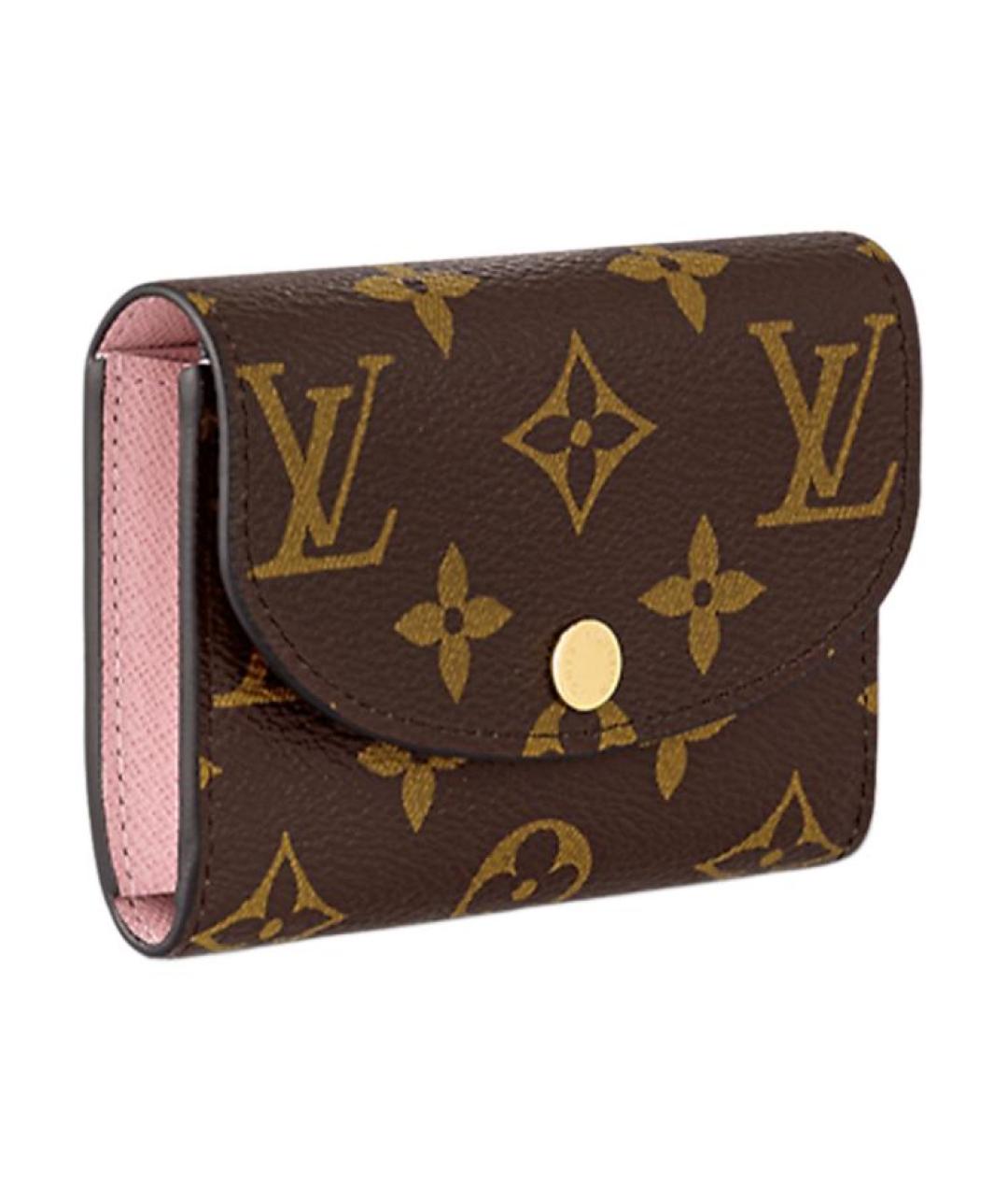 LOUIS VUITTON Коричневый кошелек, фото 2