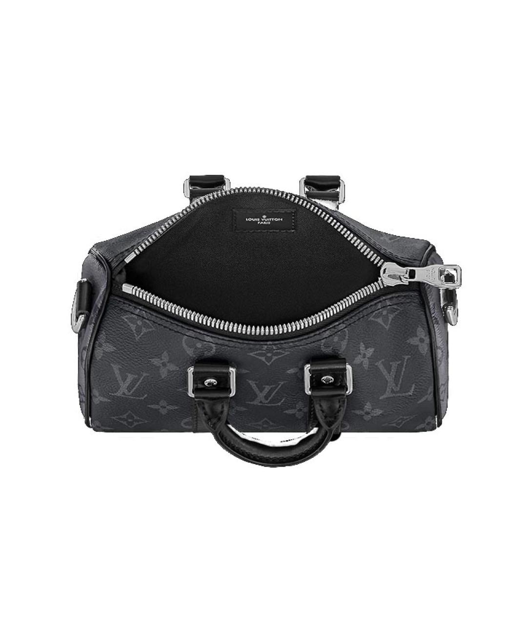 LOUIS VUITTON Черная сумка через плечо, фото 5