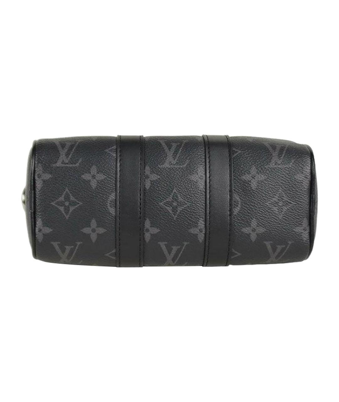 LOUIS VUITTON Черная сумка через плечо, фото 4