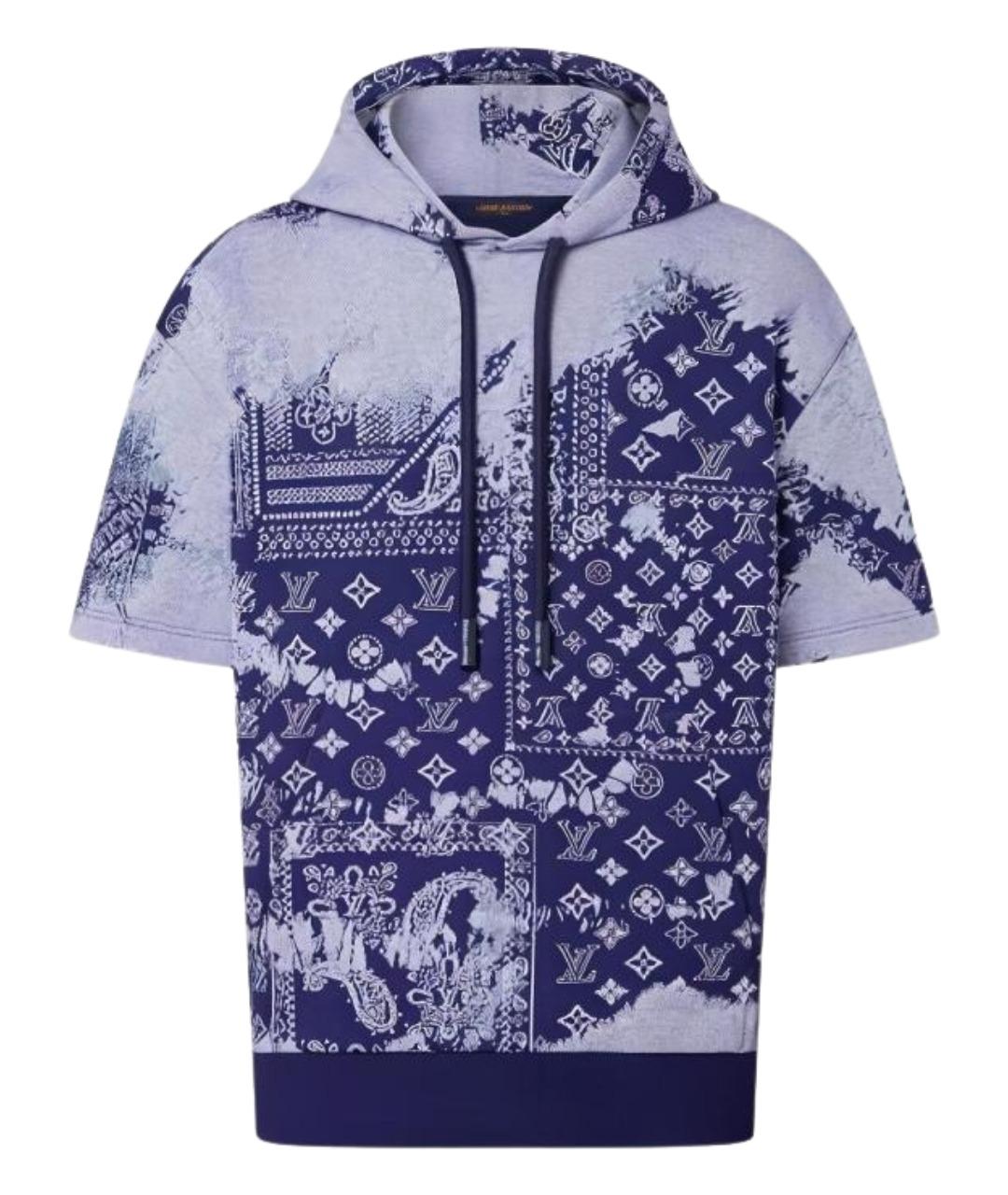 LOUIS VUITTON Синяя футболка, фото 1