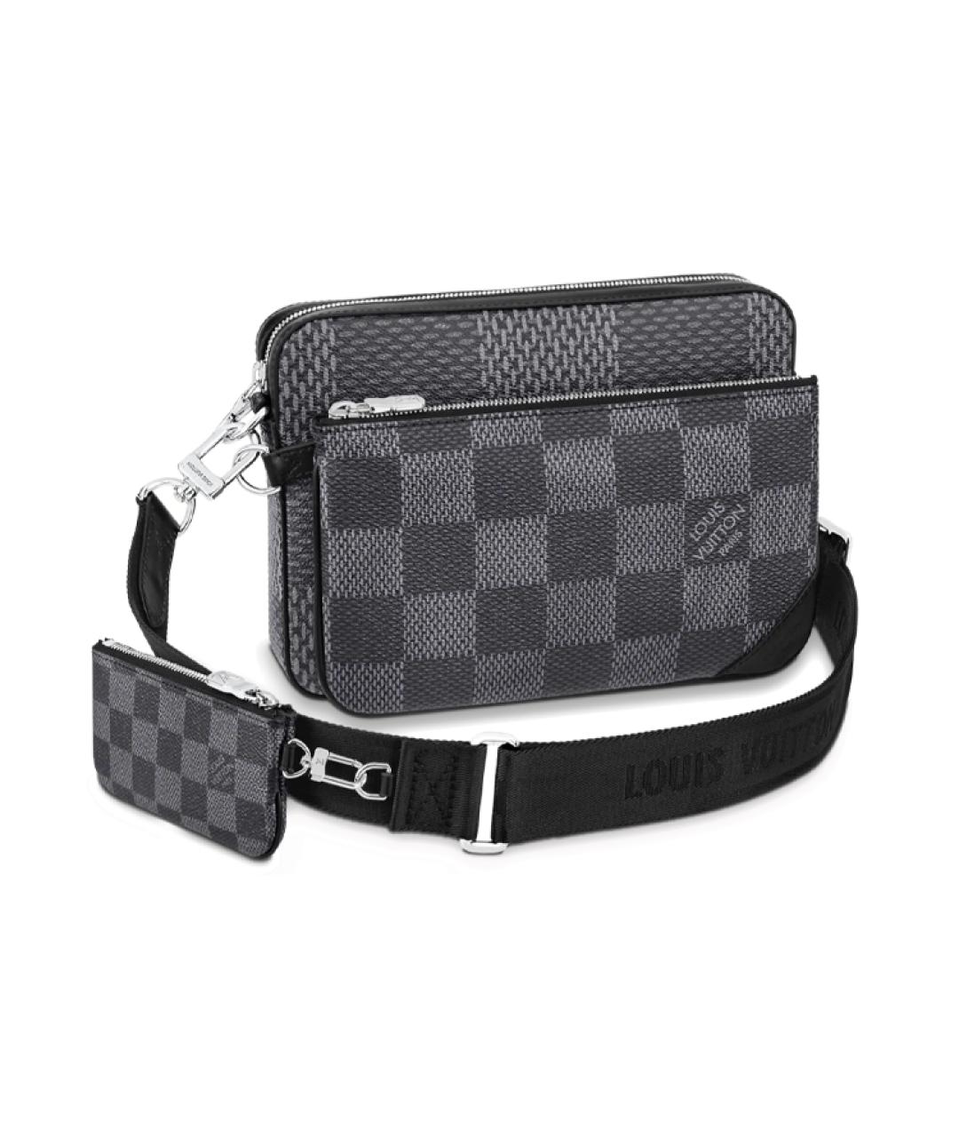 LOUIS VUITTON Серая сумка на плечо, фото 1