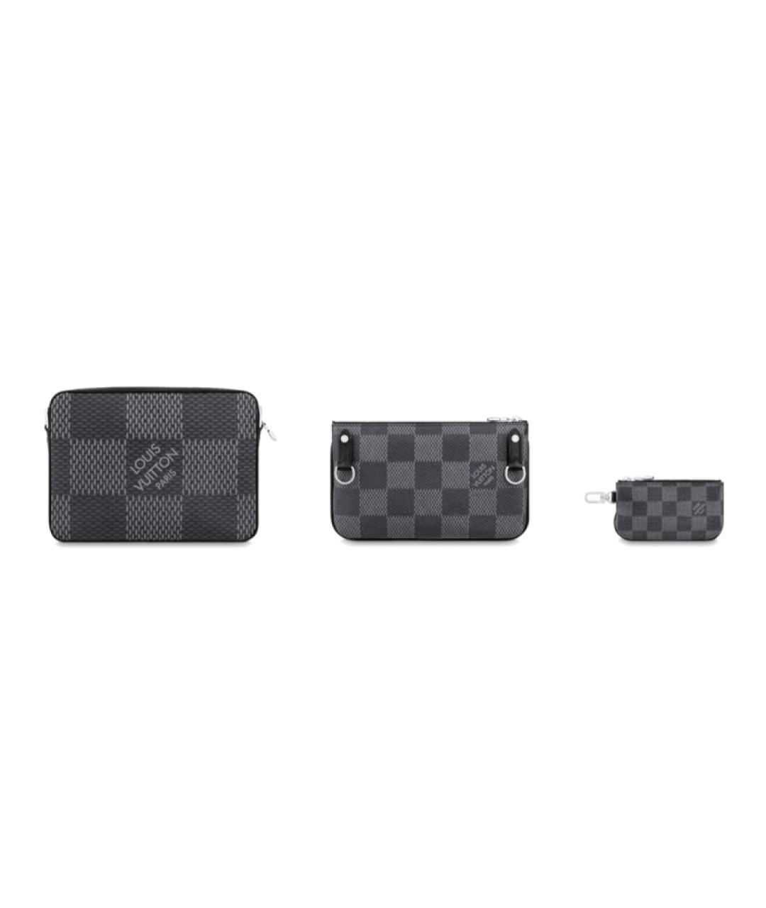 LOUIS VUITTON Серая сумка на плечо, фото 3
