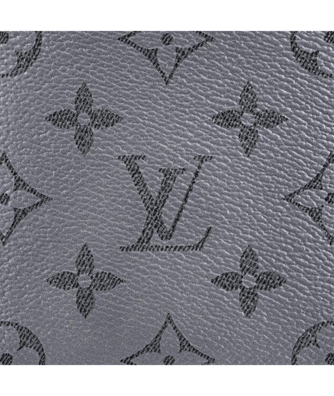 LOUIS VUITTON Серый кожаный кошелек, фото 5