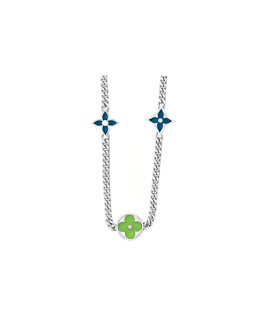 LOUIS VUITTON Серебряная металлическая цепочка, фото 1