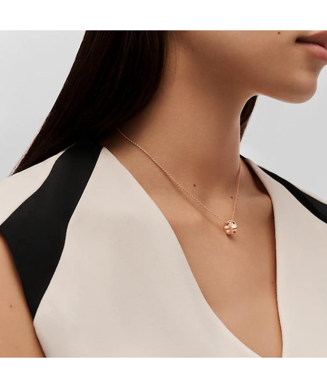 LOUIS VUITTON Розовая цепочка из розового золота, фото 2