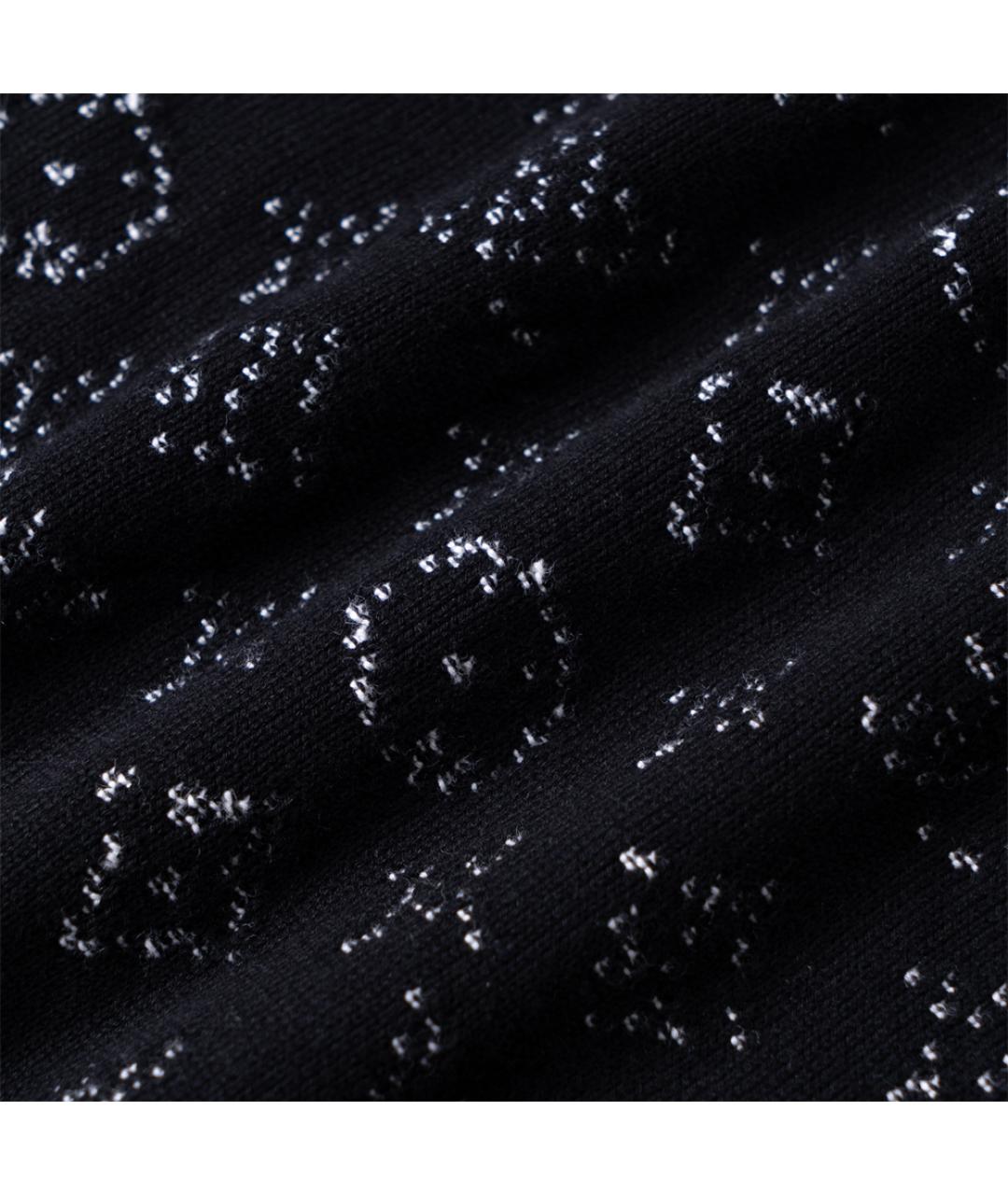 LOUIS VUITTON Черный хлопковый джемпер / свитер, фото 8