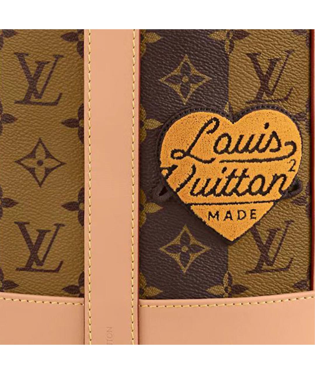 LOUIS VUITTON Коричневый рюкзак, фото 4