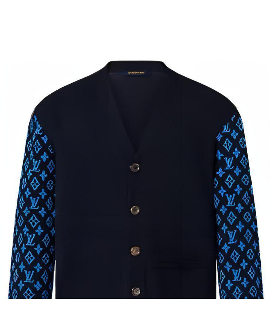 LOUIS VUITTON Черный кардиган, фото 6