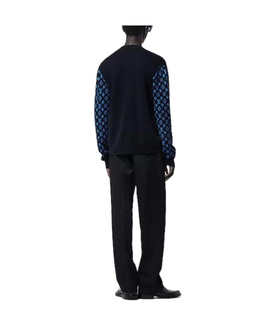 LOUIS VUITTON Черный кардиган, фото 4