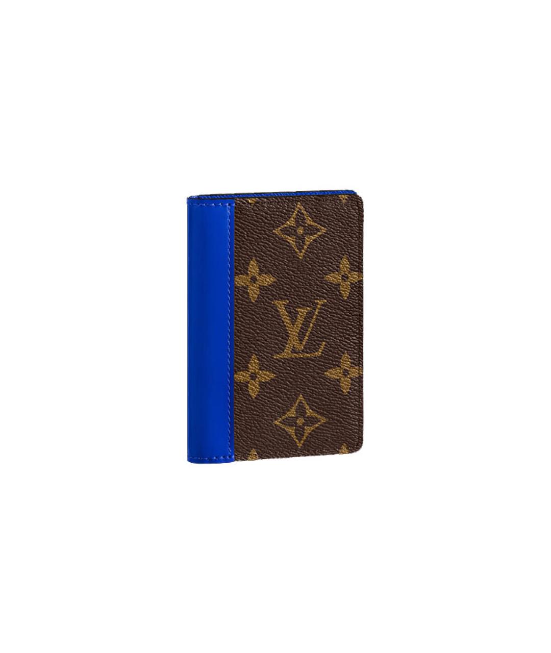 LOUIS VUITTON Коричневый кошелек, фото 4