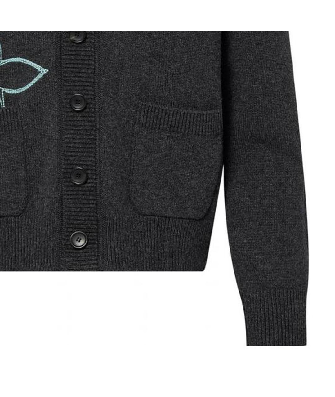 LOUIS VUITTON Черный кардиган, фото 6