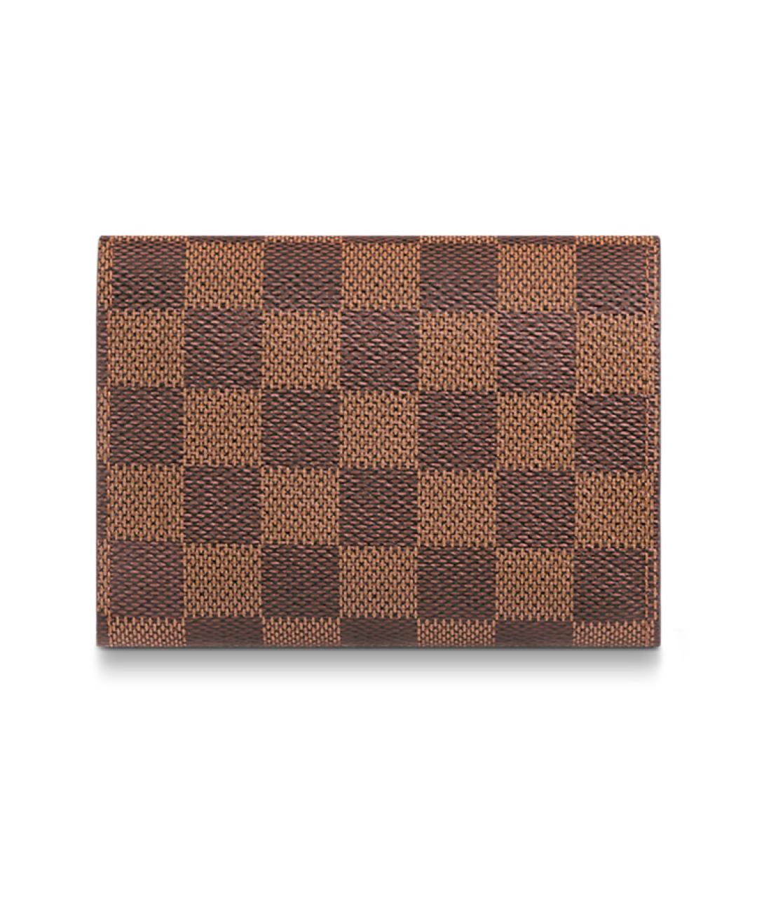 LOUIS VUITTON Коричневый кошелек, фото 4