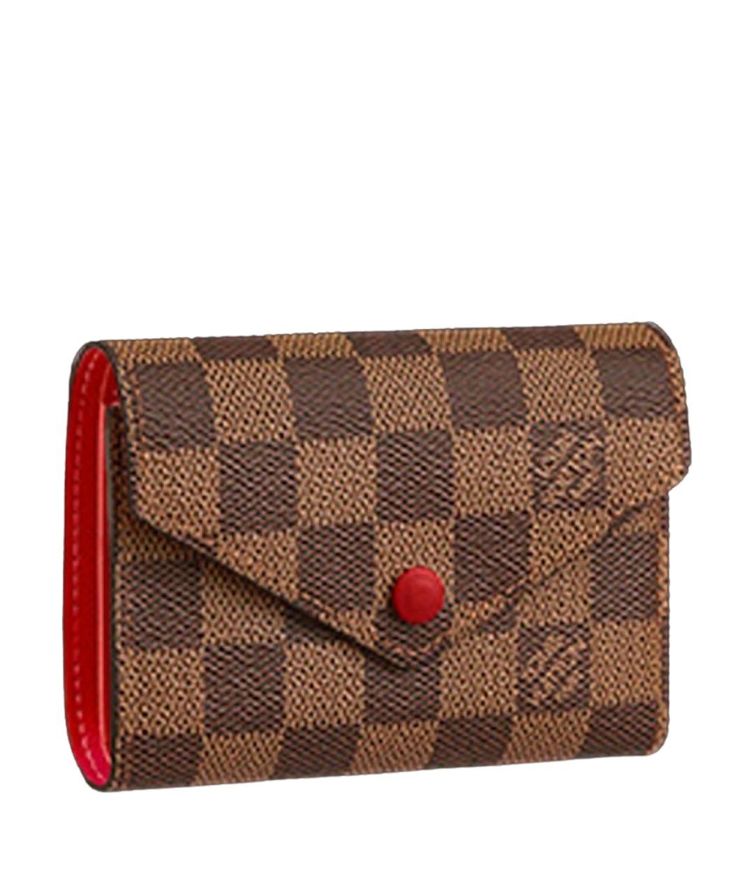 LOUIS VUITTON Коричневый кошелек, фото 1