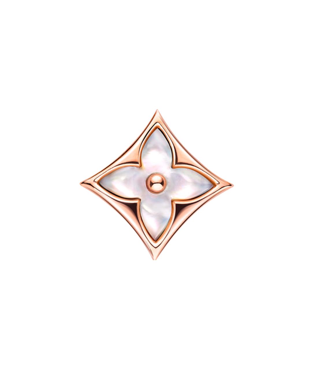 LOUIS VUITTON Розовые серьги из розового золота, фото 1