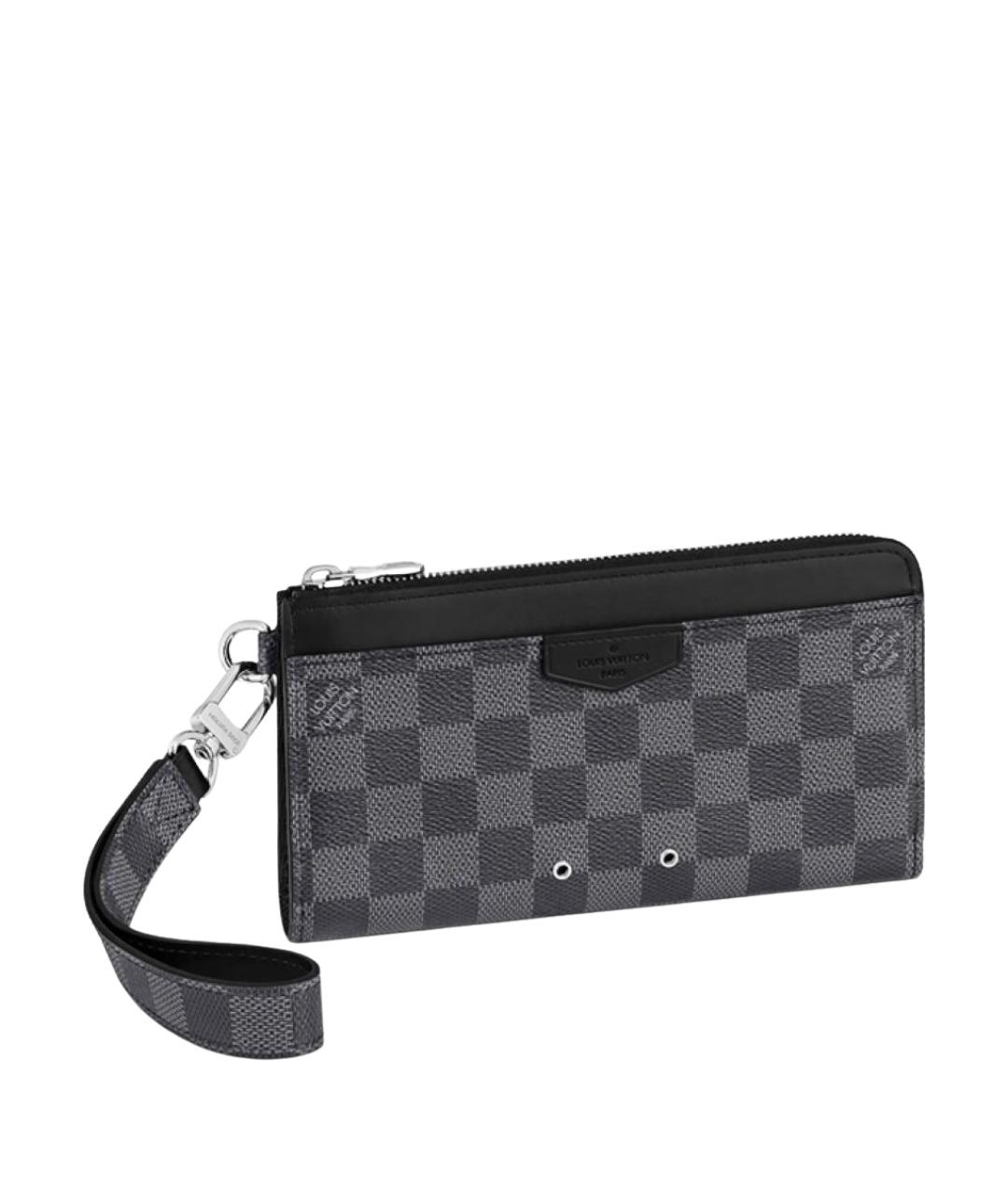 LOUIS VUITTON Черный кошелек, фото 1