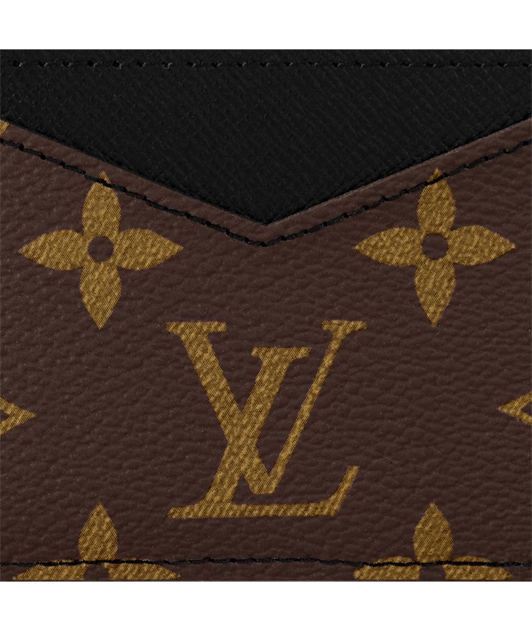 LOUIS VUITTON Коричневый кардхолдер, фото 5