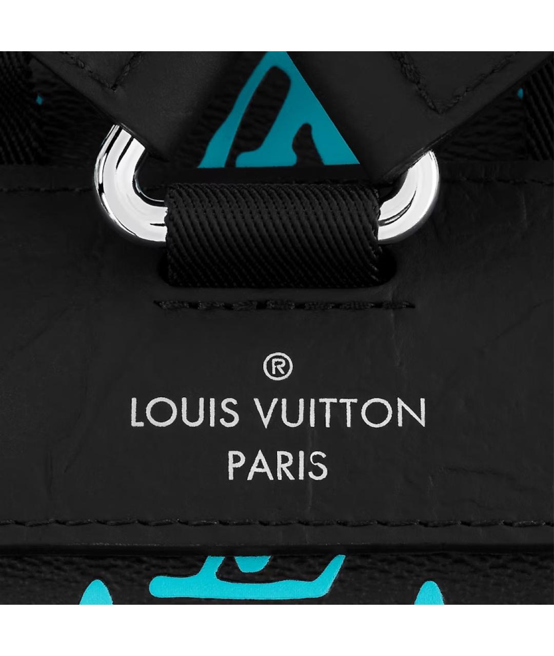 LOUIS VUITTON Черный рюкзак, фото 5