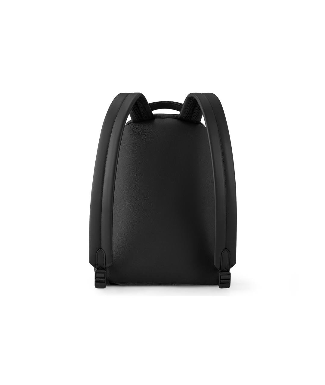 LOUIS VUITTON Черный кожаный рюкзак, фото 3