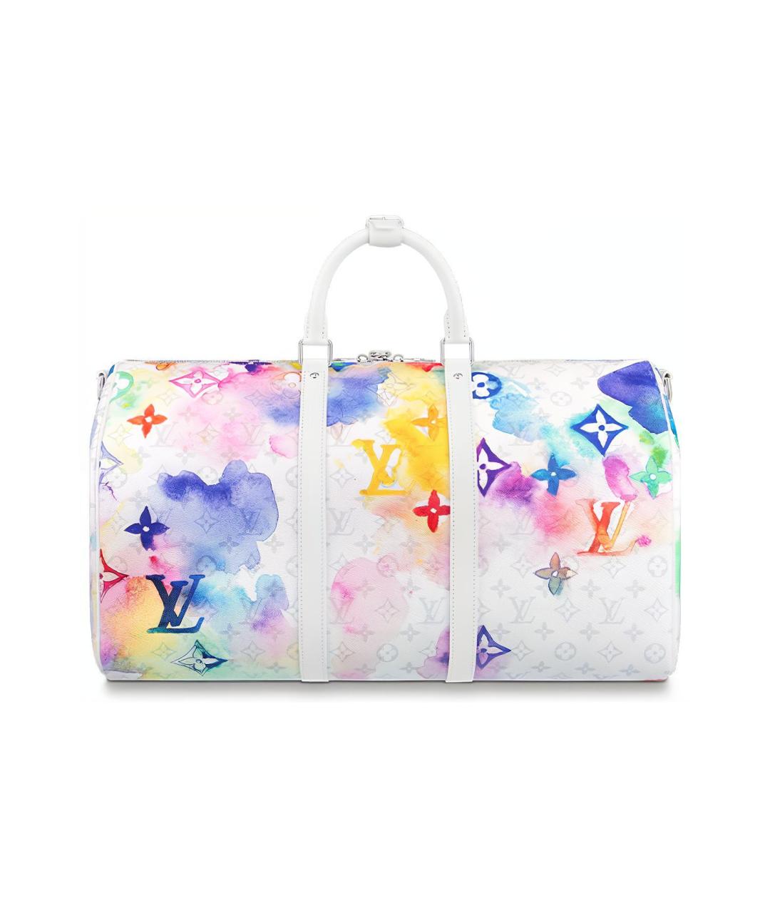 LOUIS VUITTON Белая кожаная сумка на плечо, фото 2