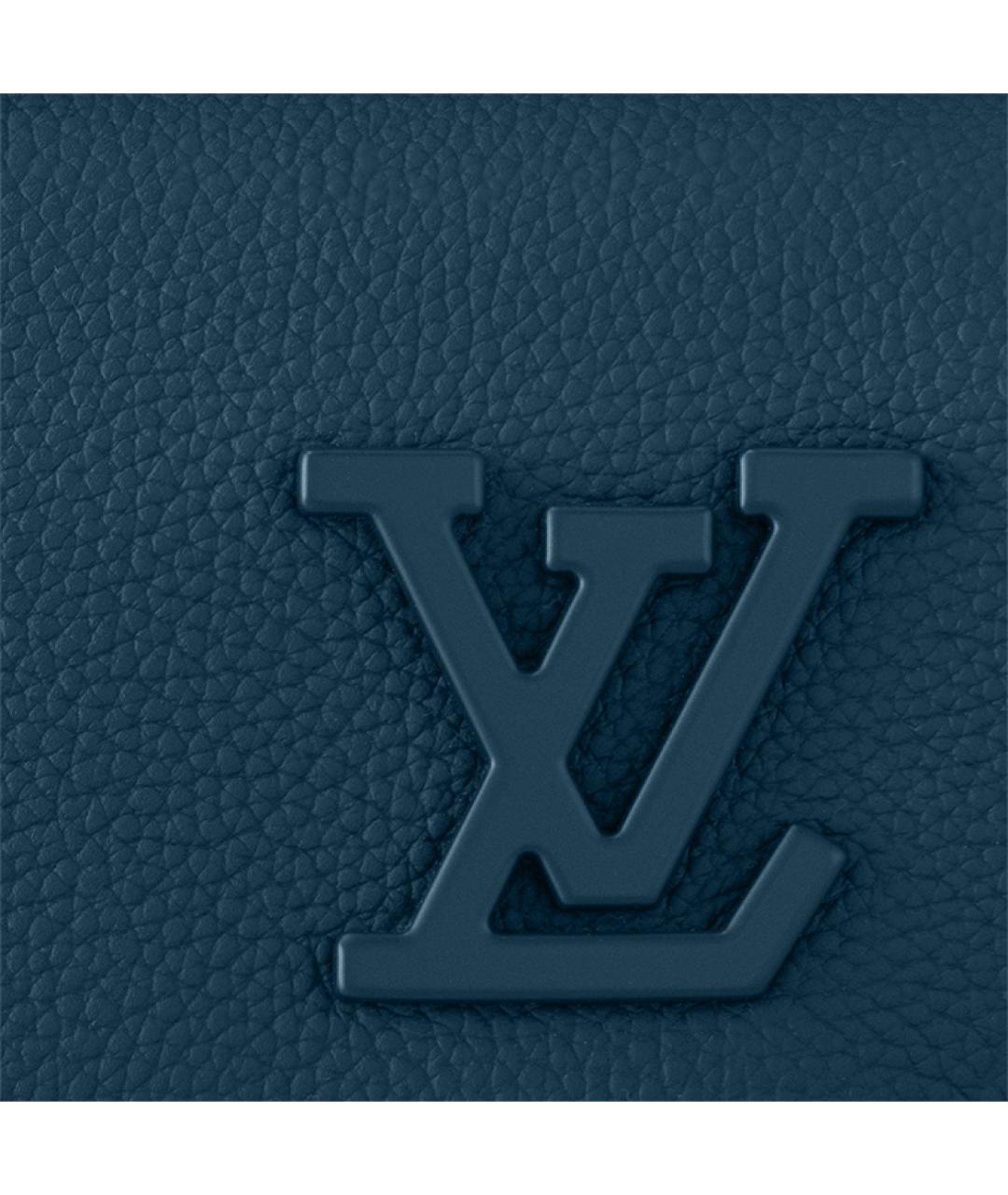 LOUIS VUITTON Синий рюкзак, фото 3