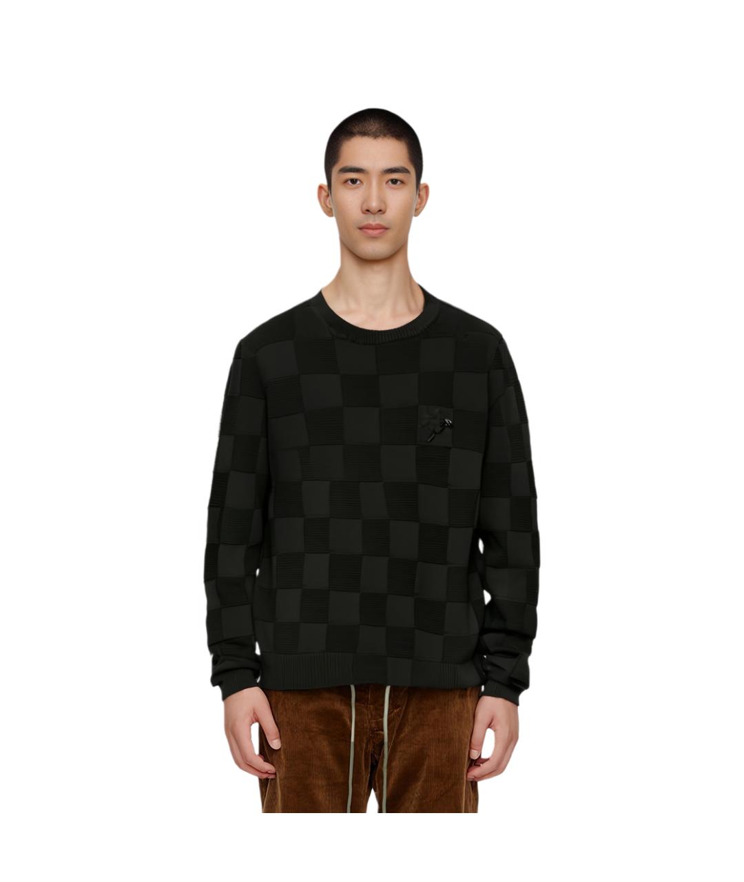 LOUIS VUITTON Черный джемпер / свитер, фото 4