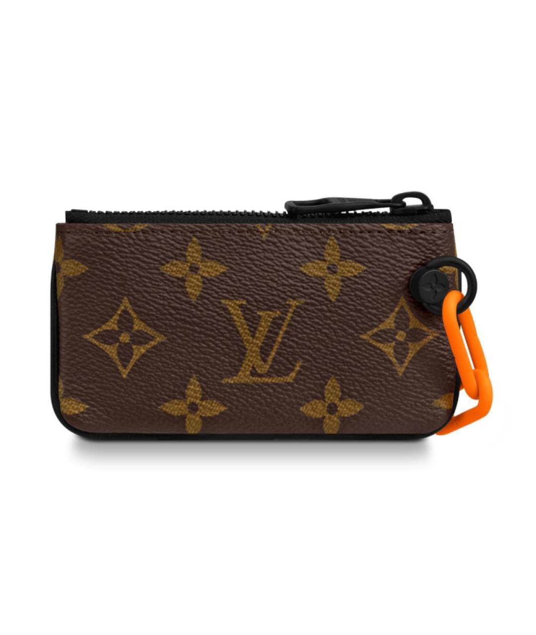 LOUIS VUITTON Коричневая ключница, фото 3