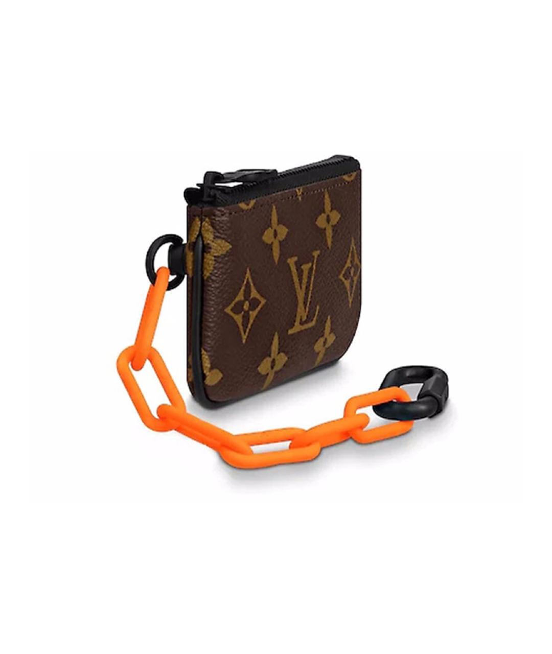 LOUIS VUITTON Коричневая ключница, фото 2