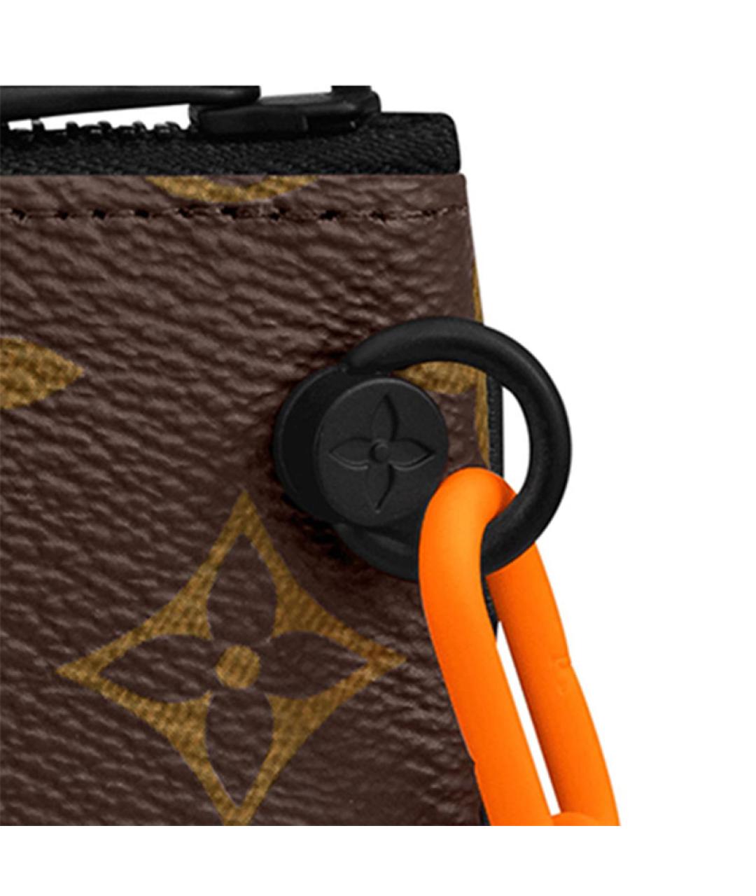 LOUIS VUITTON Коричневая ключница, фото 5