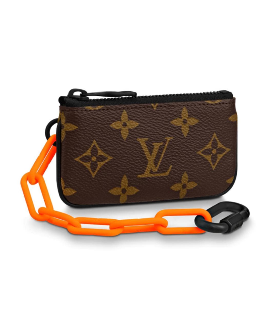 LOUIS VUITTON Коричневая ключница, фото 1