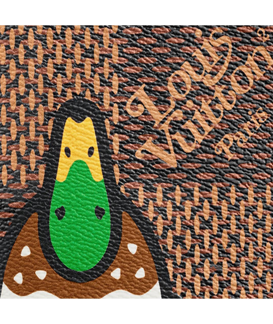 LOUIS VUITTON Коричневый кошелек, фото 5