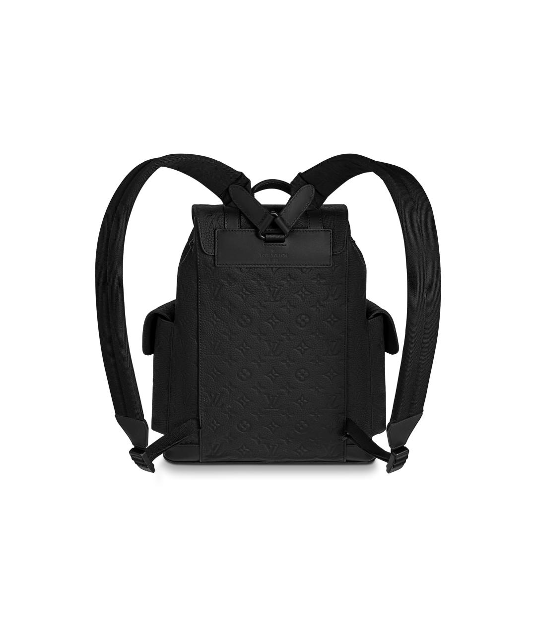 LOUIS VUITTON Черный тканевый рюкзак, фото 5