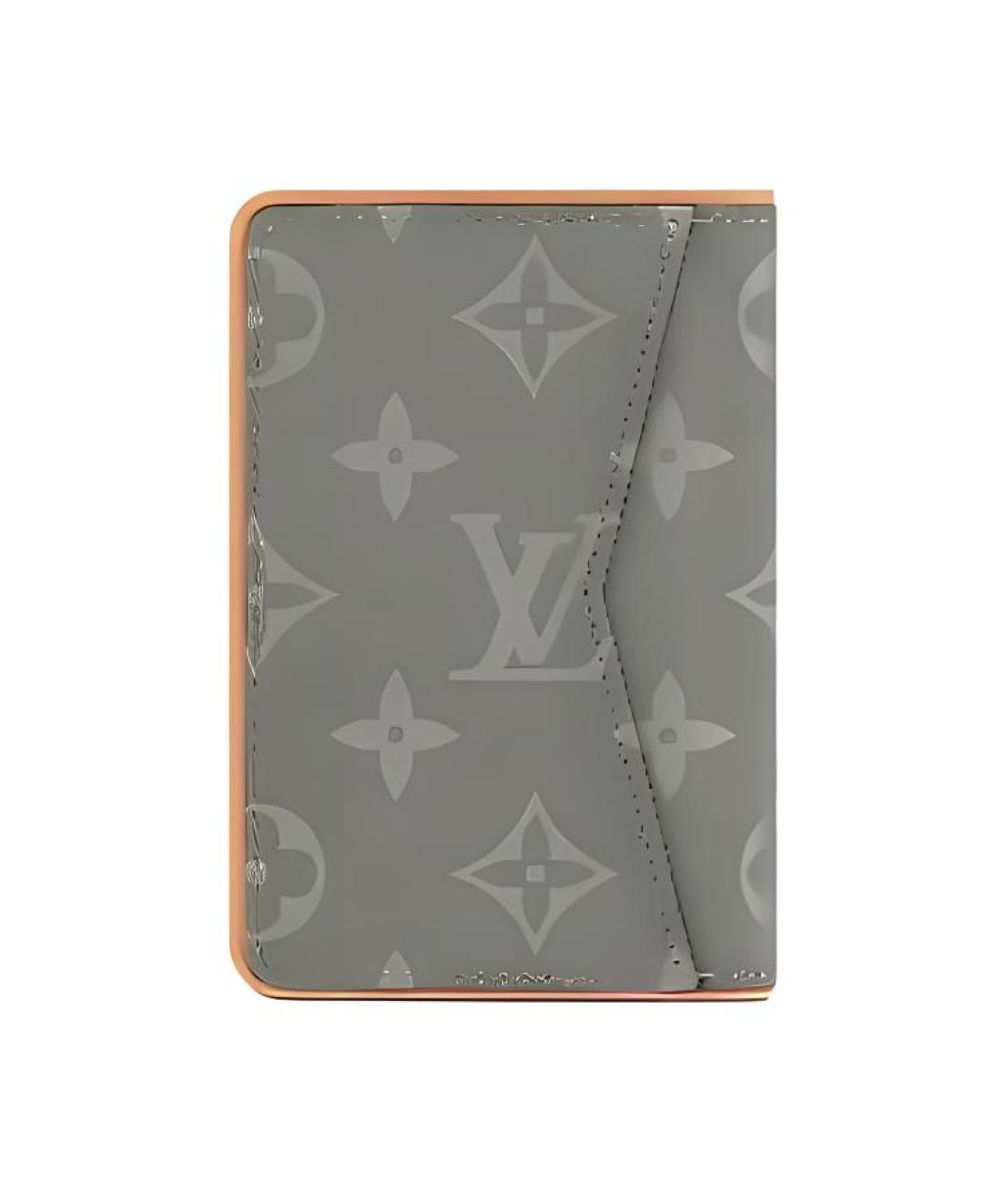 LOUIS VUITTON Серый кошелек, фото 2