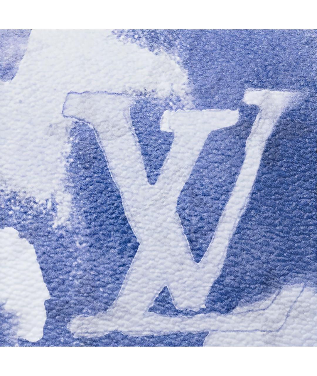 LOUIS VUITTON Синяя сумка на плечо, фото 5