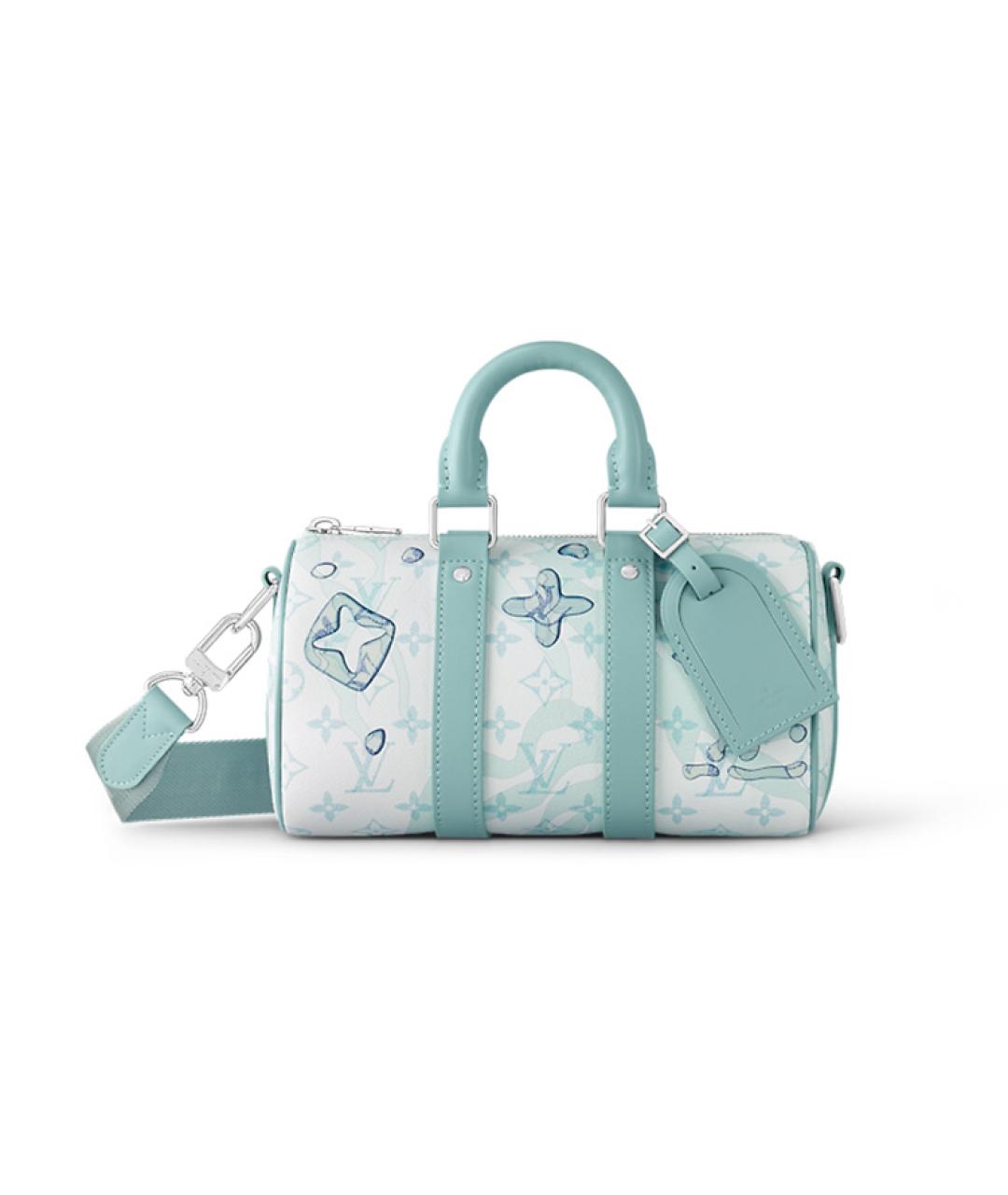 LOUIS VUITTON Голубая сумка на плечо, фото 1