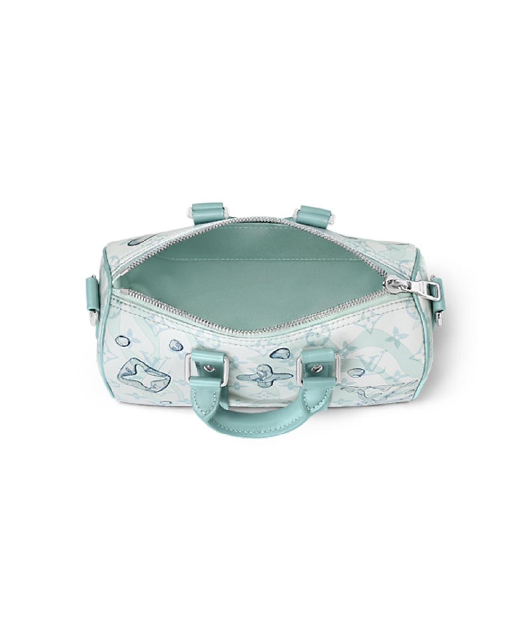 LOUIS VUITTON Голубая сумка на плечо, фото 4