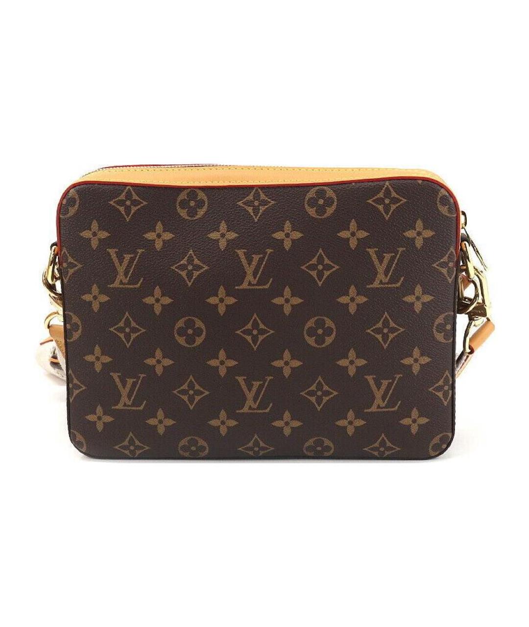 LOUIS VUITTON Коричневая сумка на плечо, фото 3