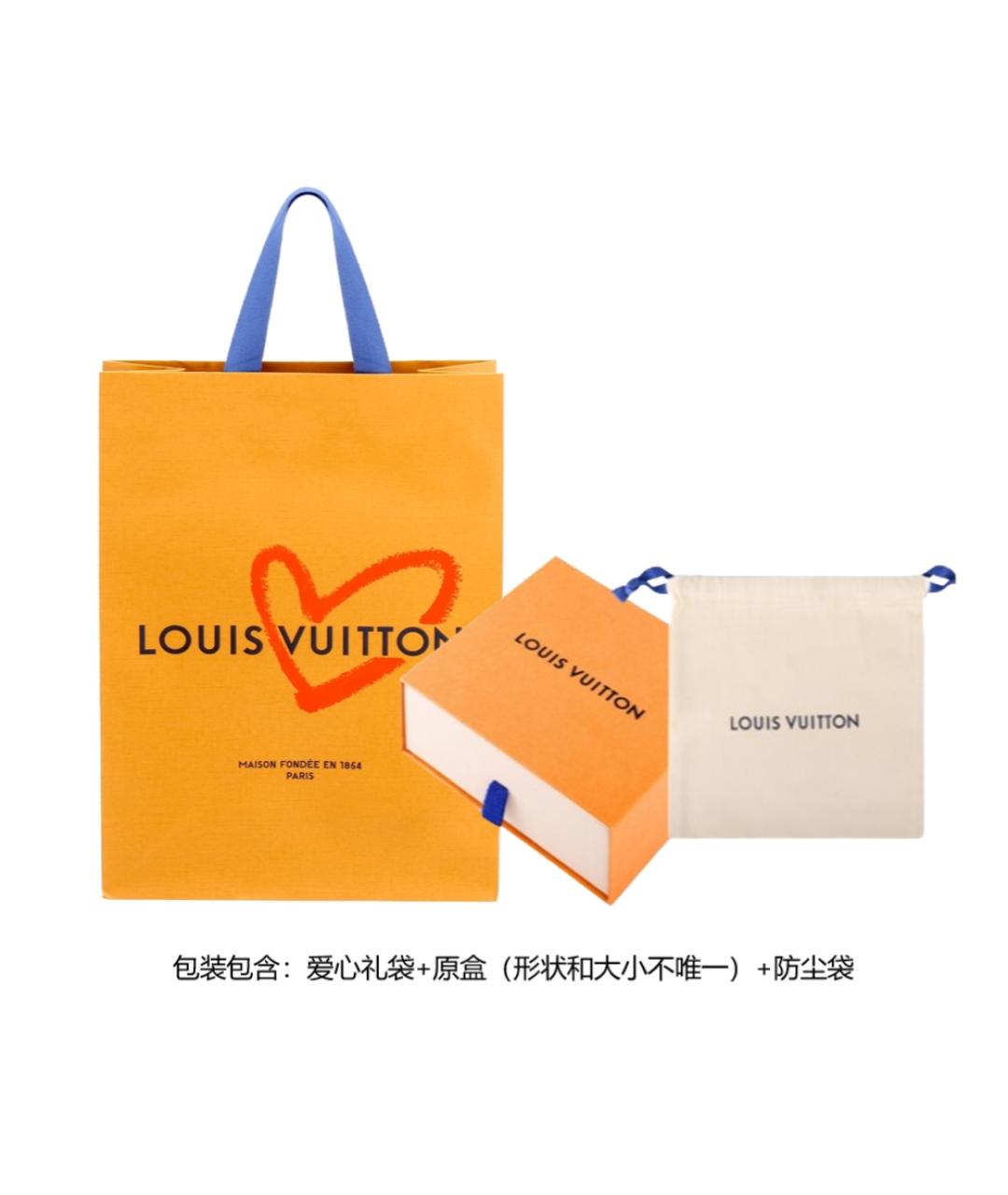 LOUIS VUITTON Золотая металлическая цепочка, фото 4