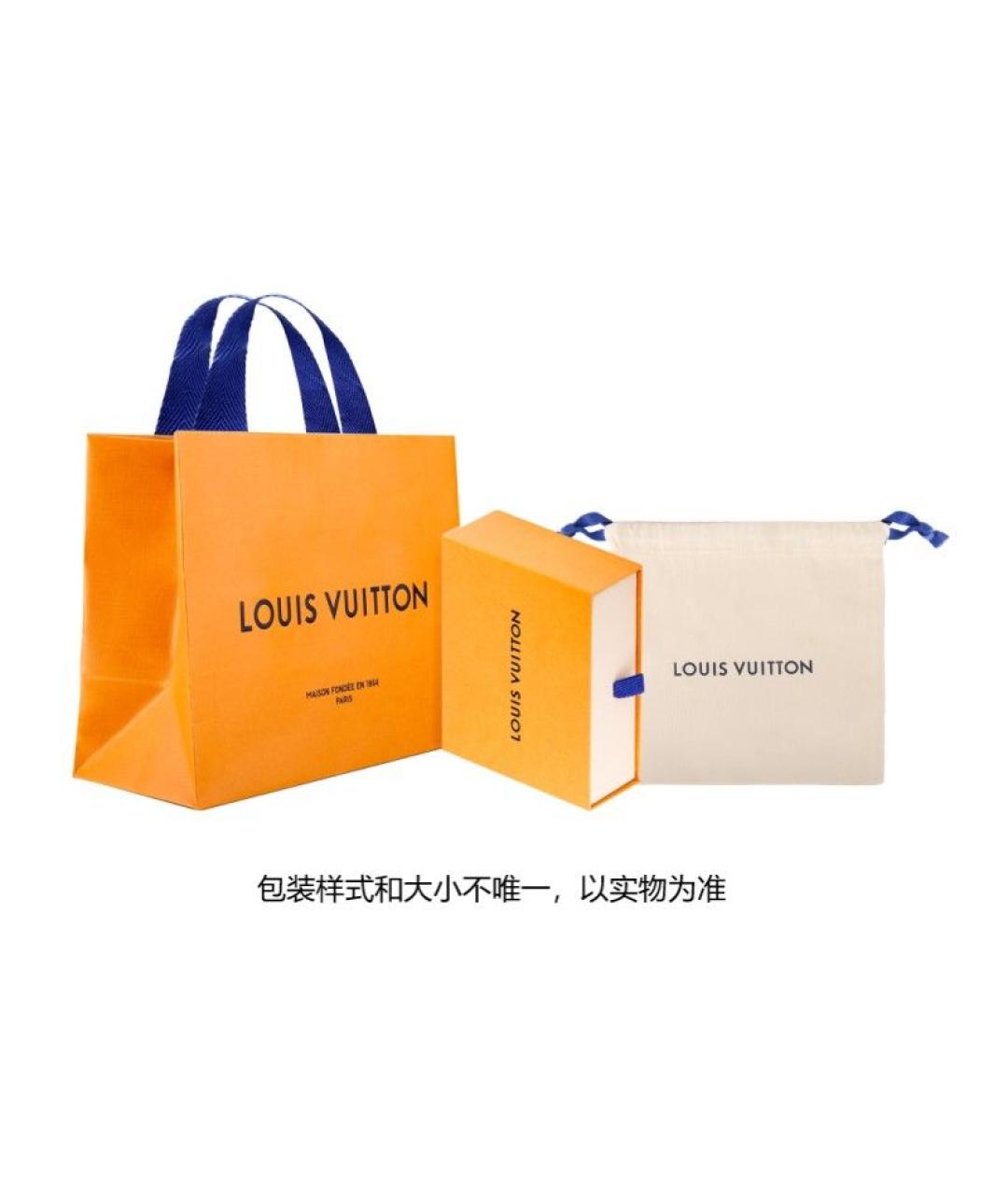 LOUIS VUITTON Золотая металлическая цепочка, фото 3