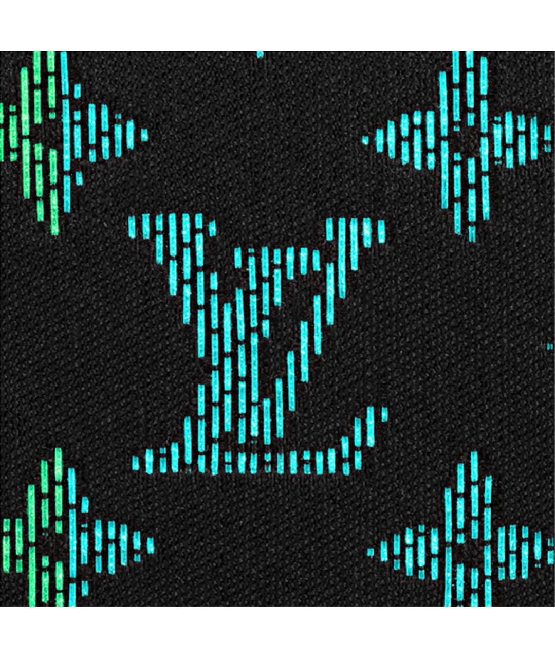 LOUIS VUITTON Черная кожаная сумка через плечо, фото 6