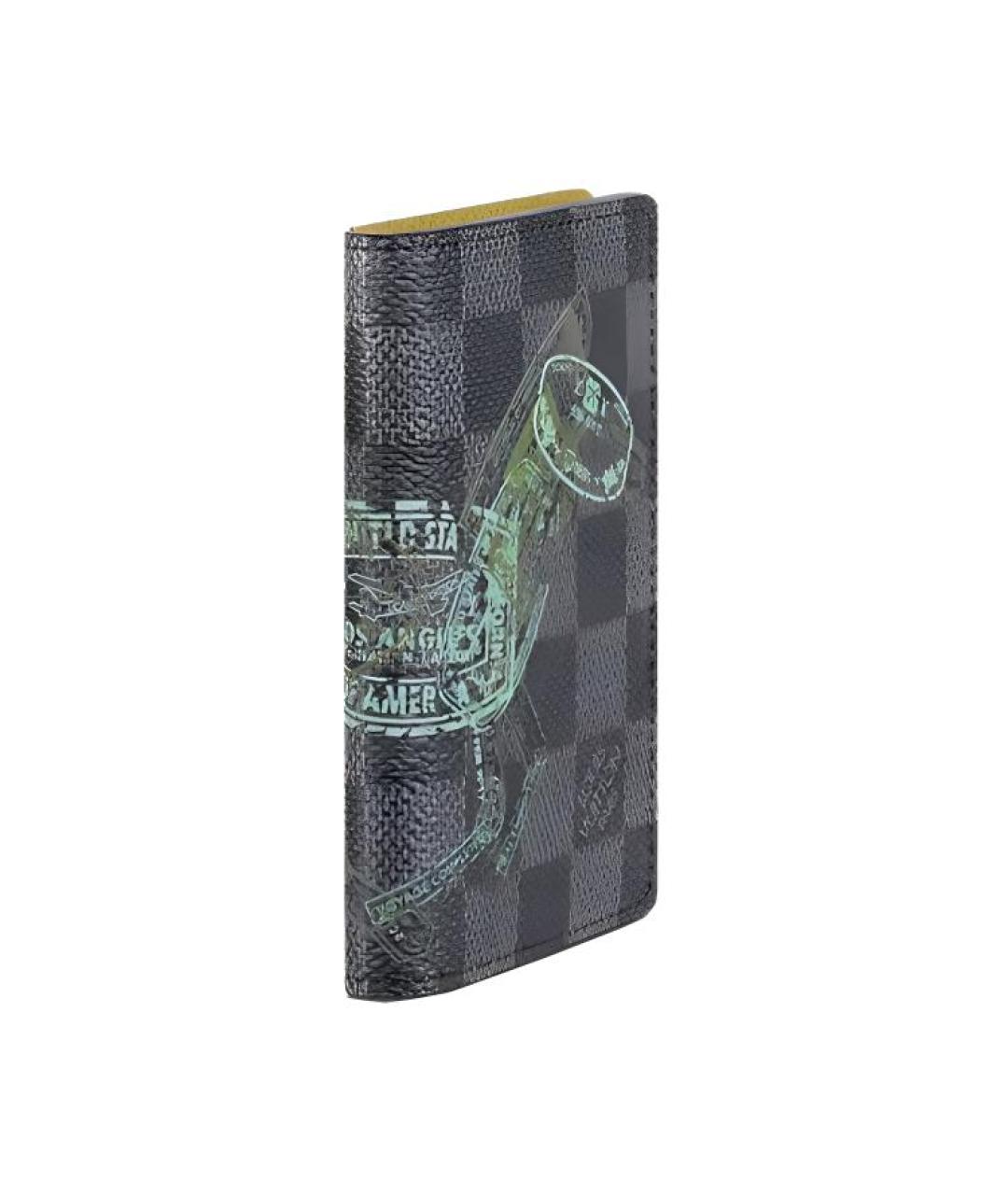 LOUIS VUITTON Черный кошелек, фото 2