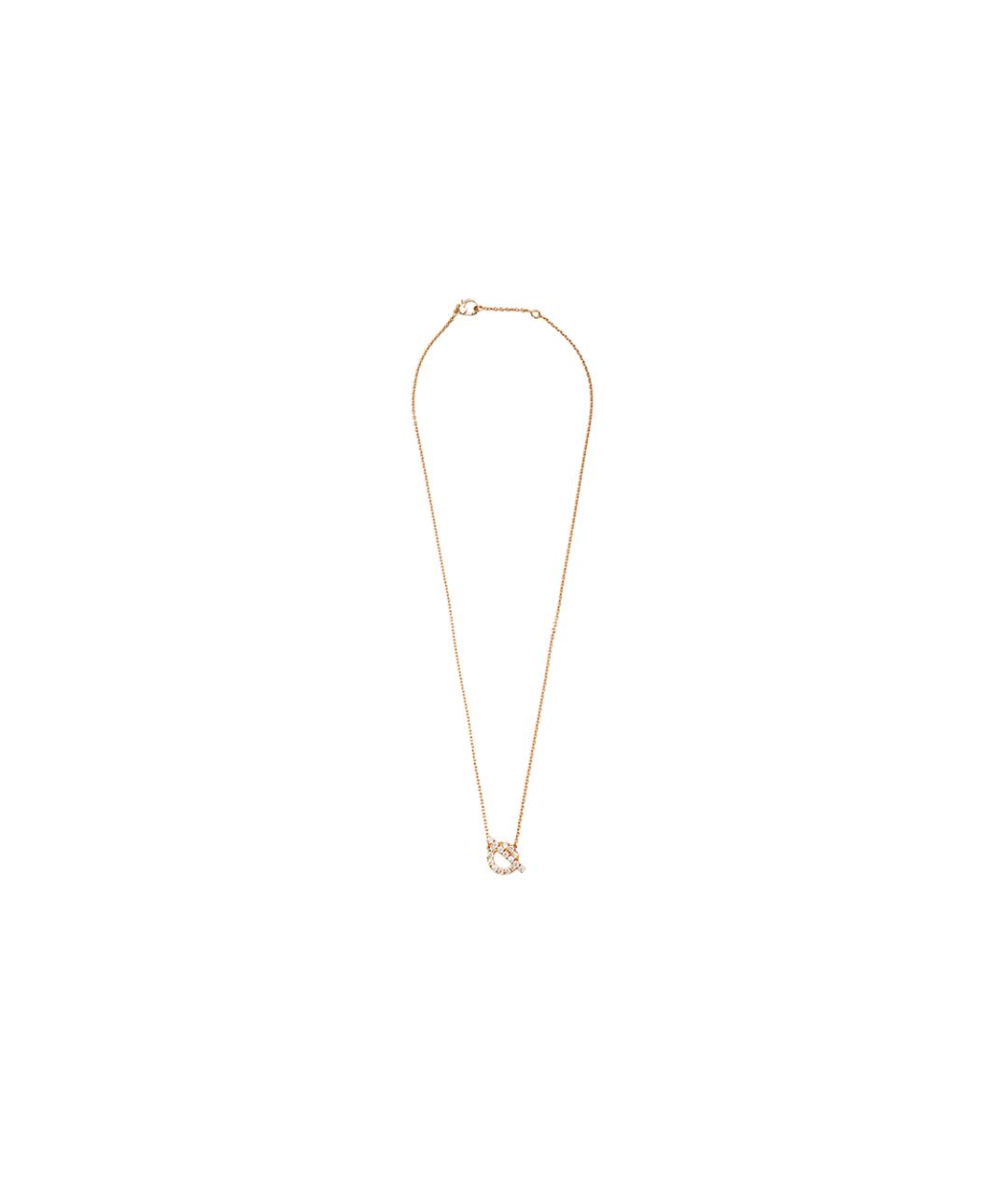 HERMES Розовая цепочка из розового золота, фото 3