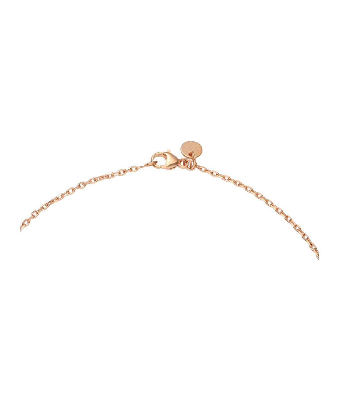 HERMES Коричневая металлическая цепочка, фото 4